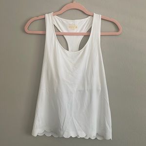 Lilly Pulitzer Scallop Hem Workout Tank